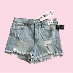 BNWT Light Blue Hi-Rise Shorts